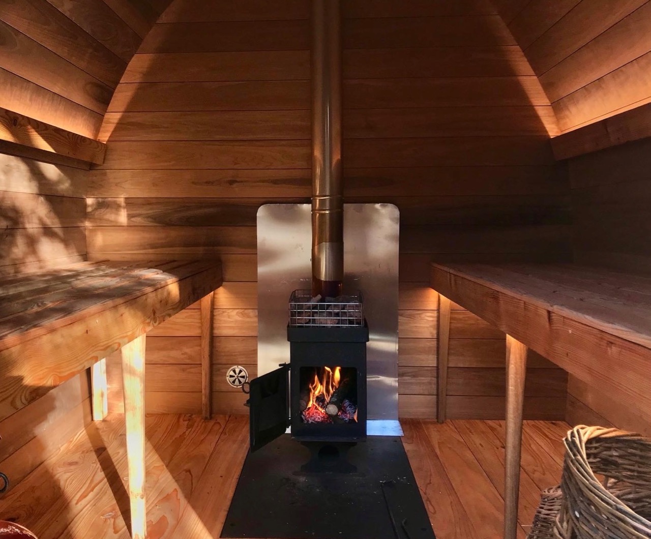 Scandinavian style sauna